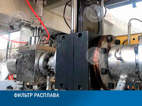 Линия компаундирования с весовой системой дозирования компонентов Линия компаундирования с весовой системой дозирования компонентов